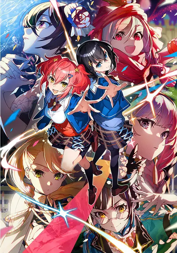 4月新番《World Dai Star》主视觉图公开，Mika Pikazo绘制